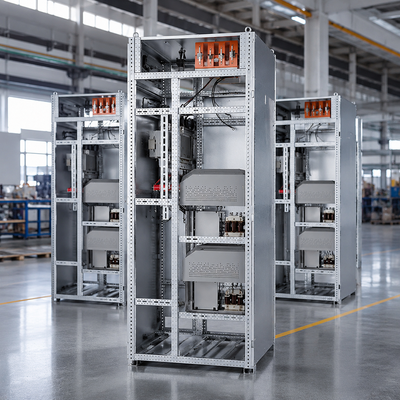 GGJ Capacitor Compensation Cabinet Low Voltage Reactive Power Control Panel